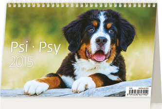 Kalendář stolní 2015 - Psi