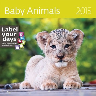 Kalendář nástěnný 2015 - Baby Animals