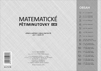 Matematické pětiminutovky 1. díl