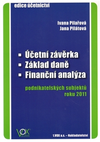 Účetní závěrka - Základ daně - Finanční analýza