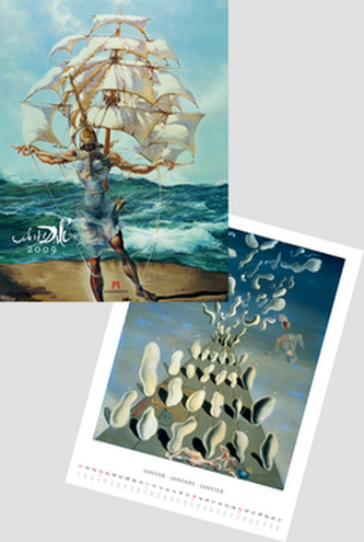 Salvador Dalí 2009 - nástěnný kalendář