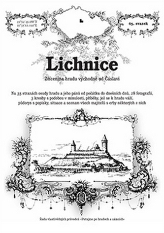 Lichnice - zřícenina hradu východně od Čáslavi