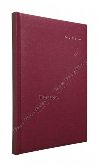 Diář 2014 - Kronos červený - matný denní A5