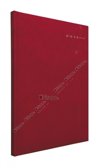 Diář 2014 - Kronos červený - lesklý týdenní B5