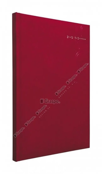 Diář 2014 - Kronos červený - lesklý týdenní A5