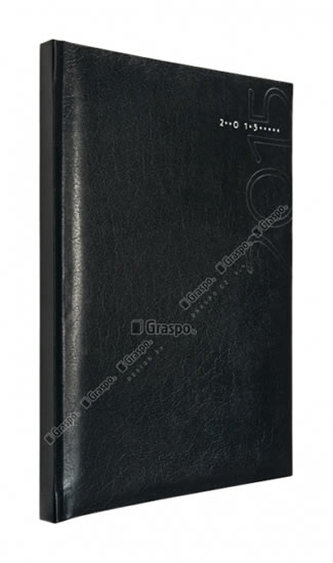 Diář 2014 - Kronos černý - lesklý týdenní A5