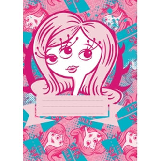 Příšerky Girls - školní sešit A5, 40 listů, nelinkovaný