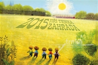 Nástěnný kalendář 2015 Zahrada
