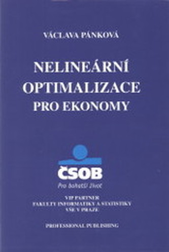 Nelineární optimalizace pro ekonomy 2.vydanie