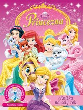 Princezna - Knížka na celý rok - Převlékej a roztanči Popelku