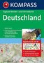 Kompass Digitale Wander- und Fahrradkarte Deutschland, 1 DVD-ROM