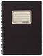 Kroužkový zápisník s tužkou RETRO B6, čtvereček, 70 listů
