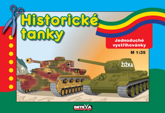 Historické tanky - Jednoduché vystrihovačky