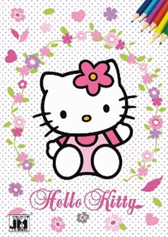 Hello Kitty omalovánka