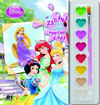 Princezny - omalovánka