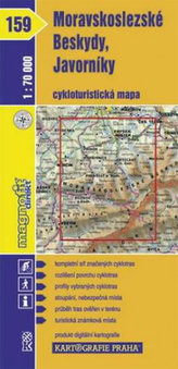 1: 70T(159)-Moravskoslezské Beskydy (cyklomapa)
