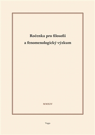 Ročenka pro filosofii a fenomenologický výzkum 2014