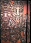 Zápisník s gumičkou A4 210x290 mm africké masky