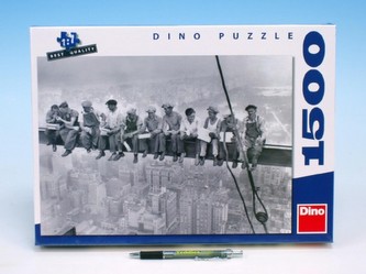 Dělníci na traverze - puzzle 1500 dílků