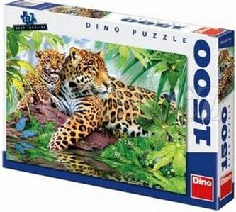 Gepardi - puzzle 1500 dílků