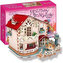 Puzzle 3D Chatka pro panenky / led - 114 dílků
