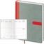 Diář 2016 - Bora A5 týdenní - šedá/červená