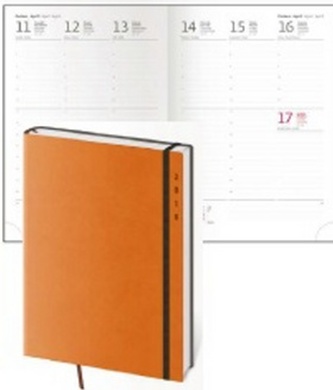 Diář 2016 - Flexies A5 týdenní - oranžová