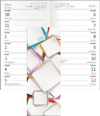 Diář 2016 - Napoli čtrnáctidenní kapesní  PVC - design 05