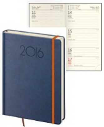 Diář 2016 - New Praga kapesní týdenní - modrá