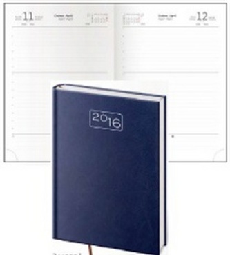 Diář 2016 - Old Karachi A5 denní - modrá