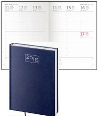 Diář 2016 - Old Karachi A5 týdenní - modrá