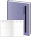 Diář 2016 - Violet A5 denní - fialová/černá