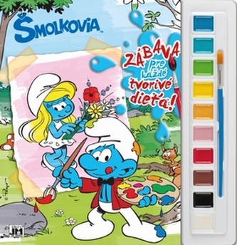 Vymaľ s farbami Šmolkovia