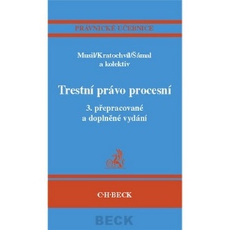 Trestní právo procesní, 3.vydání