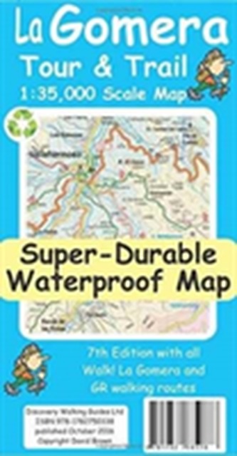 La Gomera Tour & Trail Super-Durable Map