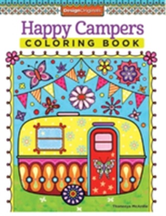 Happy Campers Coloring Book