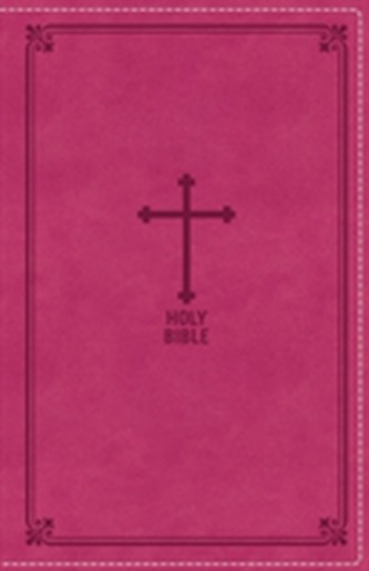 NKJV, Deluxe Gift Bible, Leathersoft, Pink, Red Letter Edition, Comfort Print