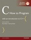 C How to Program, Global Edition