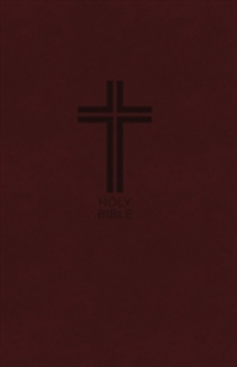 NKJV, Value Thinline Bible, Standard Print, Leathersoft, Burgundy, Red Letter Edition, Comfort Print