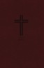 NKJV, Value Thinline Bible, Standard Print, Leathersoft, Burgundy, Red Letter Edition, Comfort Print