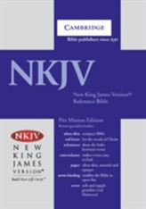 NKJV Pitt Minion Reference Edition NK446XR Brown Goatskin Leather