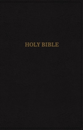KJV, Deluxe Reference Bible, Super Giant Print, Imitation Leather, Black, Indexed, Red Letter Edition, Comfort Print