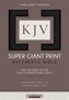 KJV Super Giant Print Bible