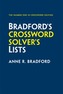 Collins Bradford's Crossword Solver's Lists