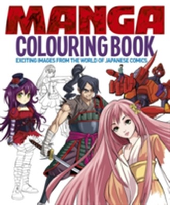 Manga Colouring Book