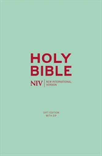 NIV Pocket Red Soft-Tone Bible with Zip