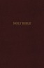 KJV, Reference Bible, Super Giant Print, Leather-Look, Burgundy, Indexed, Red Letter Edition, Comfort Print