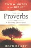 TWO MINUTES IN THE BIBLE THROUGH PROVERB