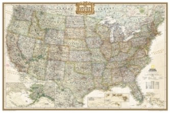 United States Executive, Poster Size, Tubed
