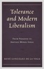 Tolerance and Modern Liberalism